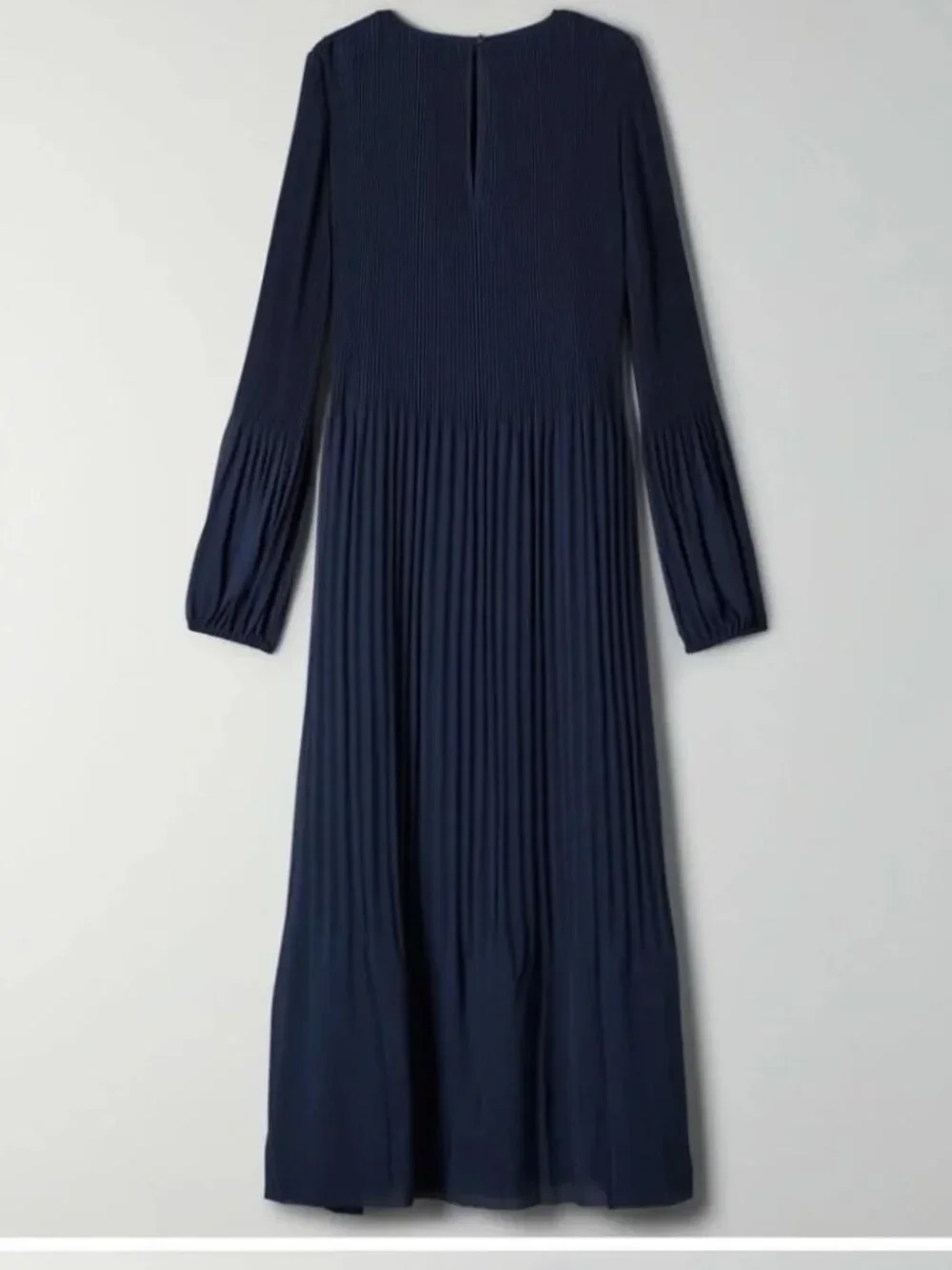 ARITZIA Wilfred Daydreamer Maxi Dress in Navy Blue NWOT